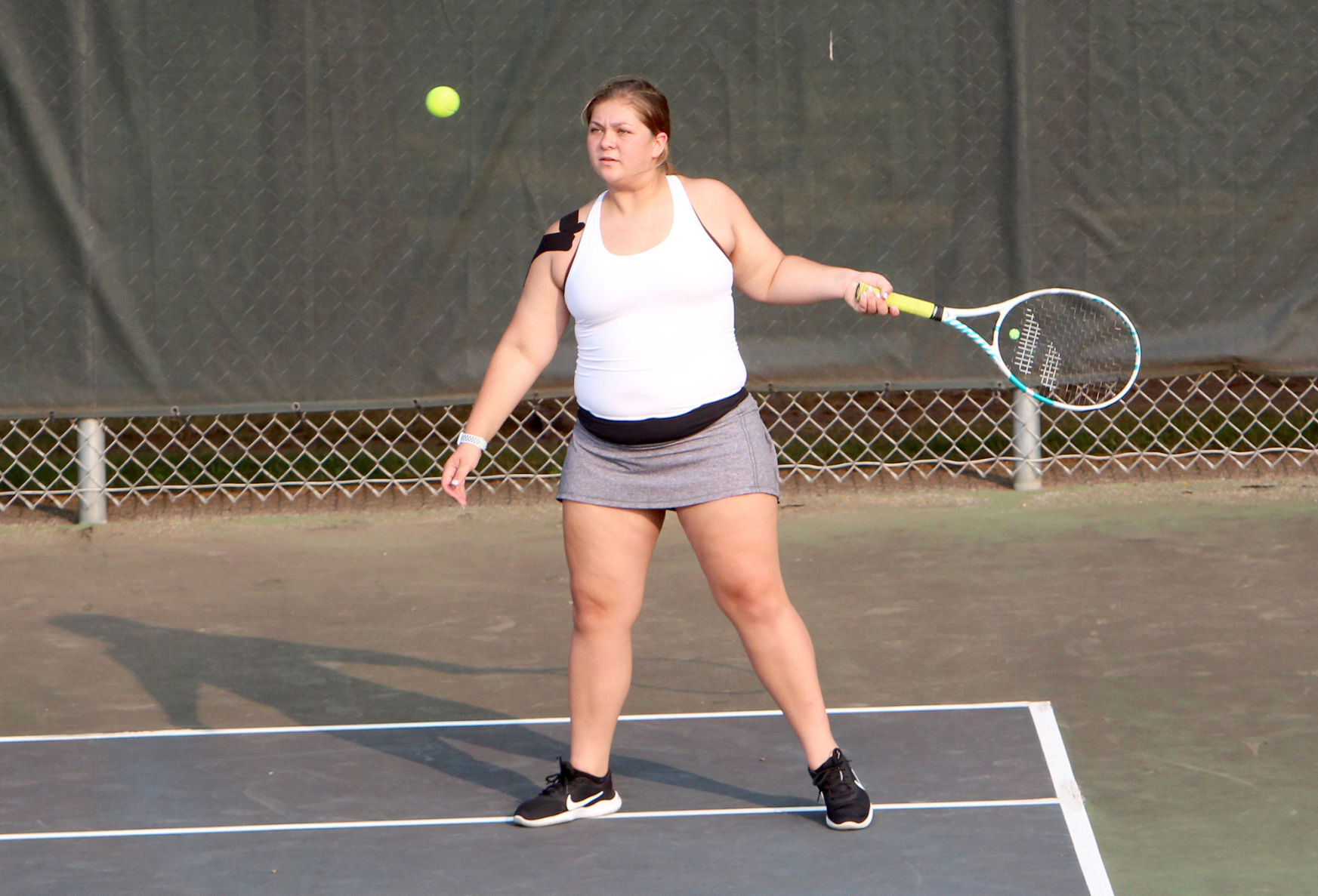 Menomonie at Chippewa Falls girls tennis 9-15-20
